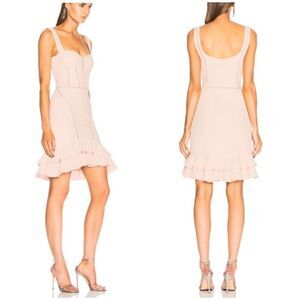Jonathan Simkhai Blush Bustier Dress Size 2